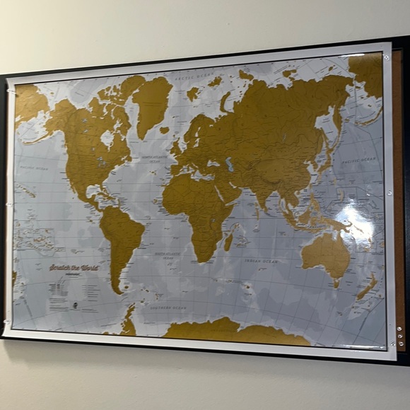 Other - 🌹 - Scratch The World - Travel Map (33” x 23.5”)